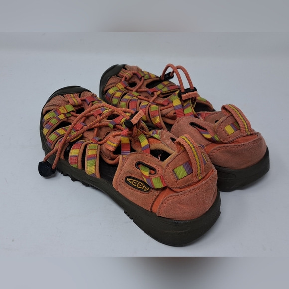 Keen Big Kids Girls Boys Whisper Hiking Water Sandals Blue 3 US / 35 EU 22CM - Picture 8 of 13